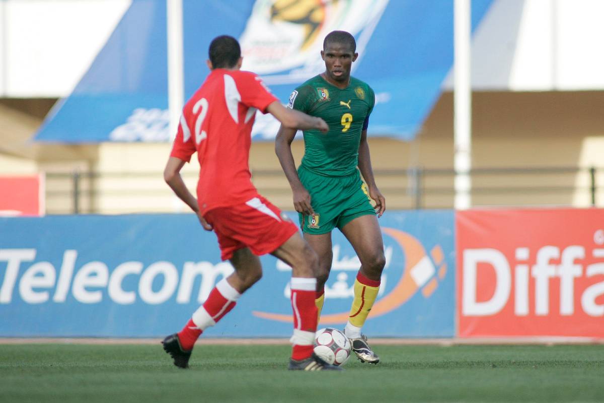 Samuel Eto'o en sélection du Cameroun